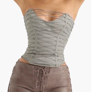 HOUSE OF CB Mirabelle Lace-Up Corset